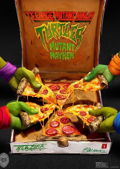 Plakat: Teenage Mutant Ninja Turtles: Mutant Mayhem