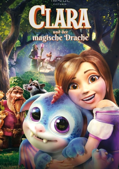 Plakat: Clara und der magische Drache