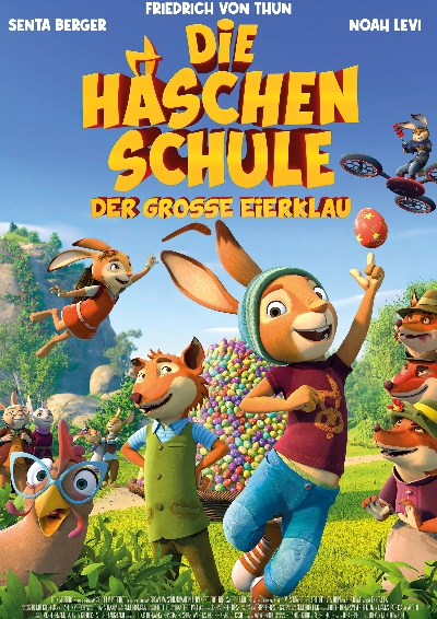 Plakat: Die Häschenschule - Der grosse Eierklau