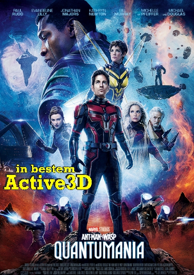 Plakat: Ant-Man - Wasp: Quantumania 3D