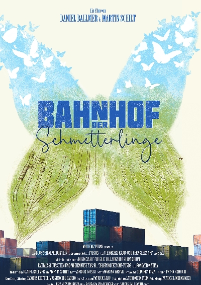 Plakat: Bahnhof der Schmetterlinge
