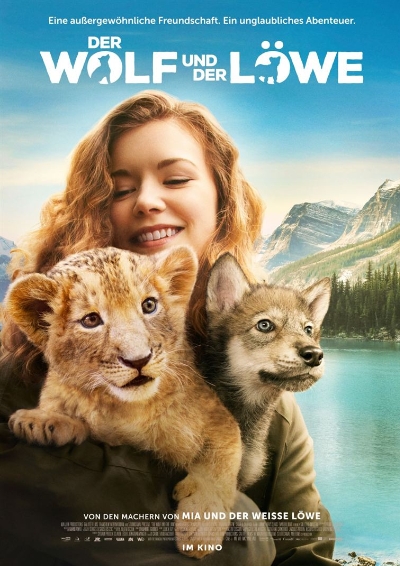 Plakat: Der Wolf und der Löwe